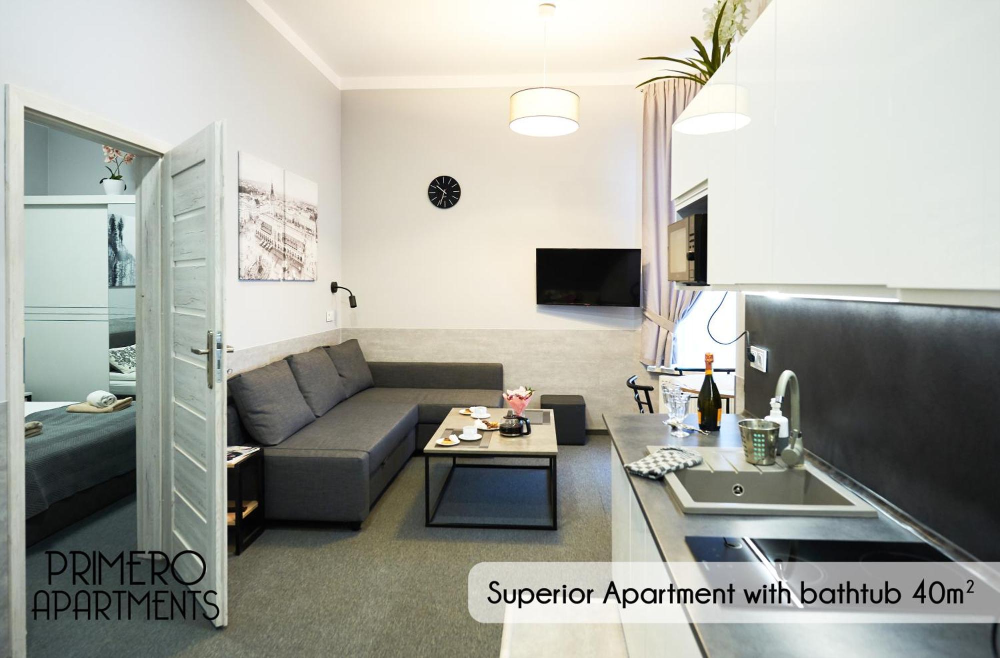 Primero Elegant Apartments Krakow Old Town ภายนอก รูปภาพ